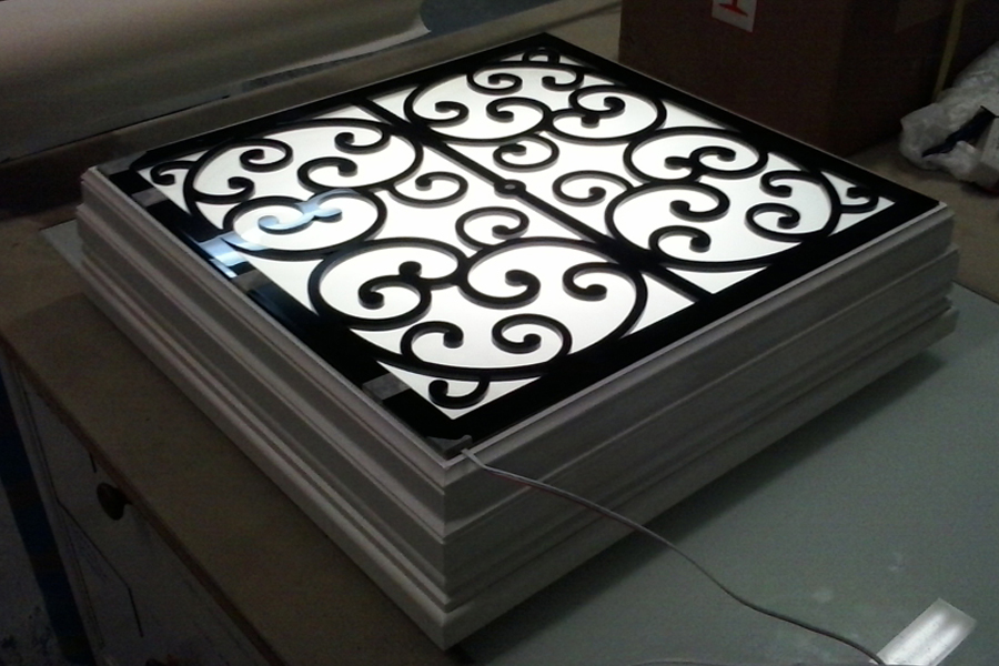 Architectural - Public and corporate artwork, decorative screens, privacy screens, finishing boards