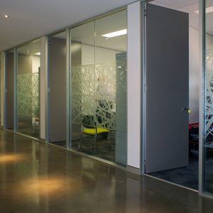 Window Treatments - cut out lettering, frosted treatments, tinting